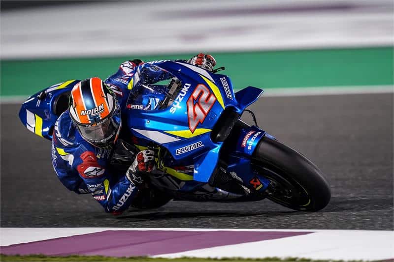 Motogp Argentine Alex Rins Suzuki Le Point Fort De