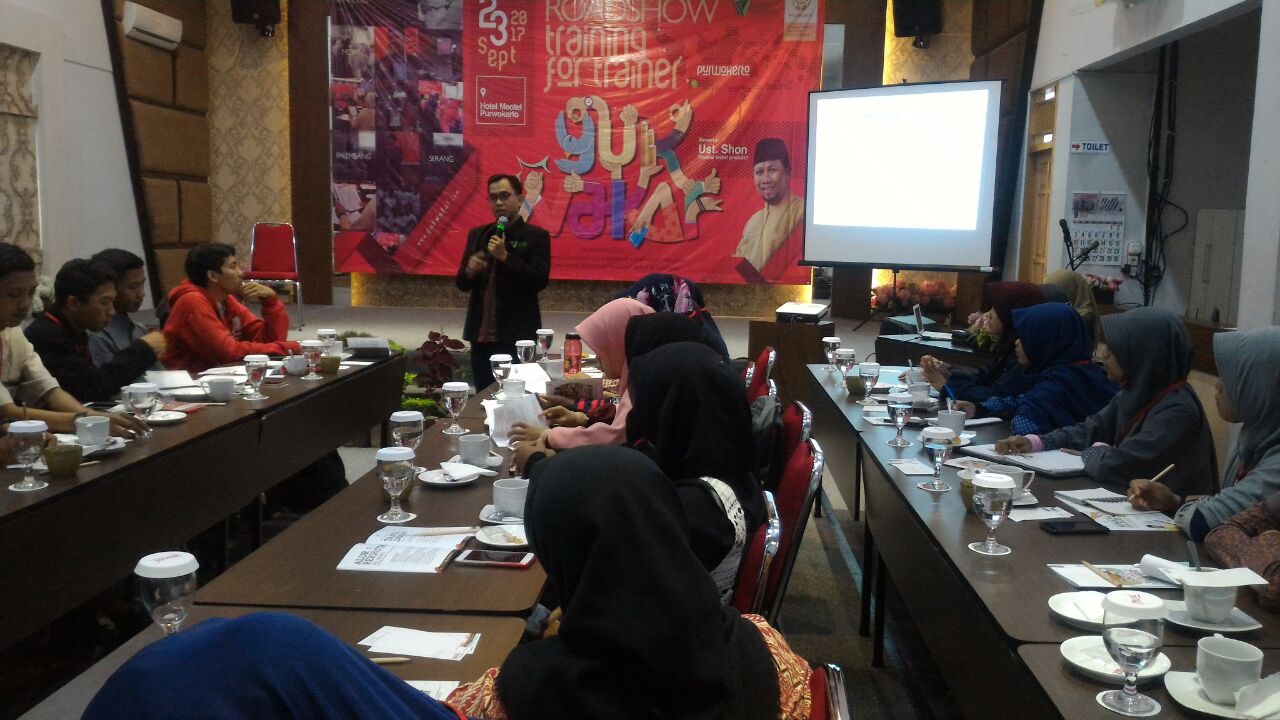 Training yuk Wakaf Purwokerto: Bahagiamu Lengkap dengan Wakaf