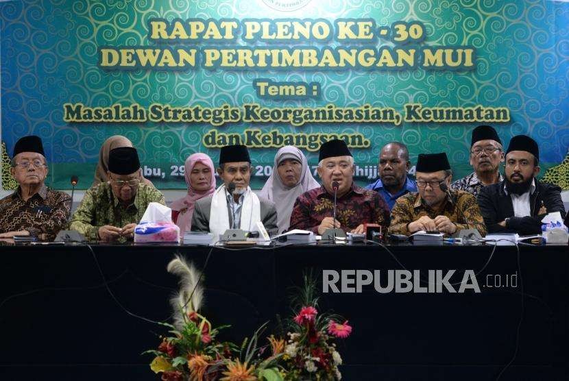 MUI: Pilpres 2019 Jangan Rusak Persaudaraan Sesama Muslim