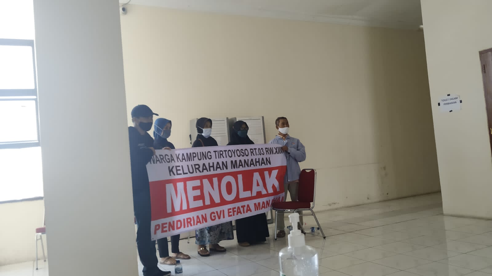 Fakta Kecurangan Pendirian Gereja GVI Efata di Manahan Solo, Warga Mengadu ke FKUB