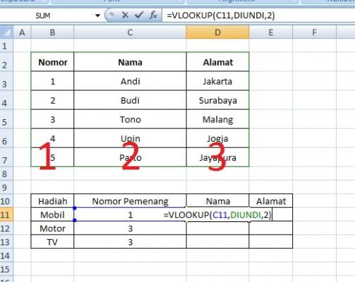 000,november desember januari februari maret april mei juni juli agustus september oktober. Software Arisan 7 Langkah Mudah Kocok Arisan Dengan Excel