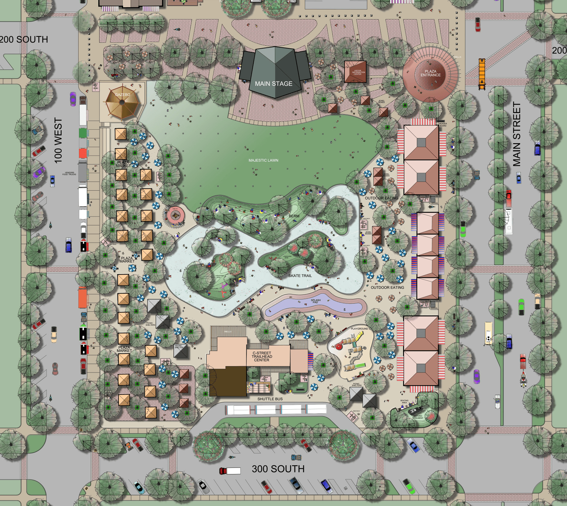 Designs for Heber City’s Trailhead Plaza expected in January
