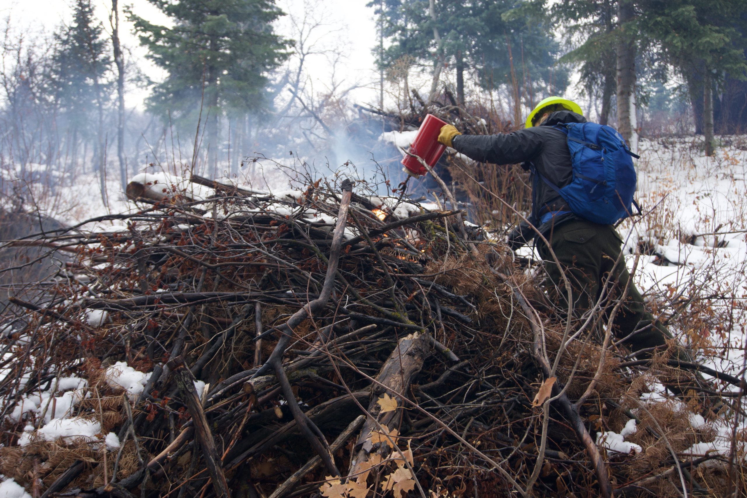 Weather opens window for pile burning Wednesday