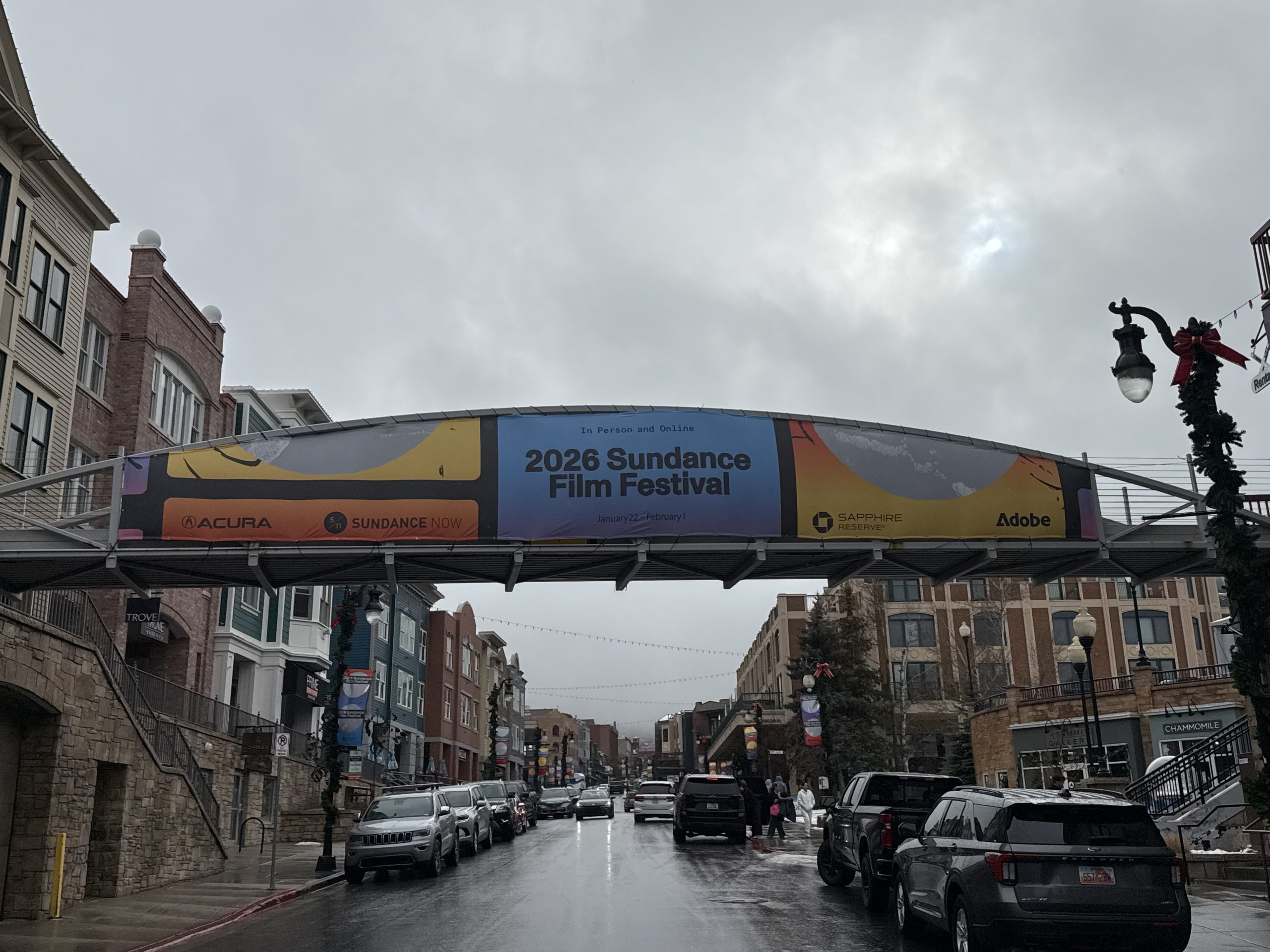 2026 Sundance banners arrive on Main Street