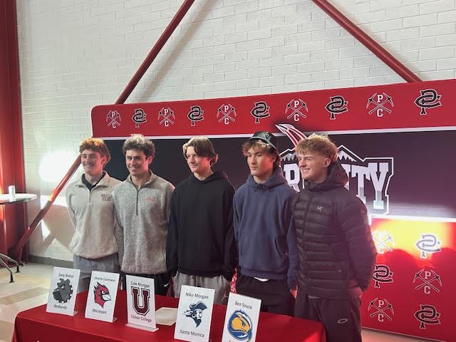 Five Park City High athletes commit to play college sports on Wednesday afternoon