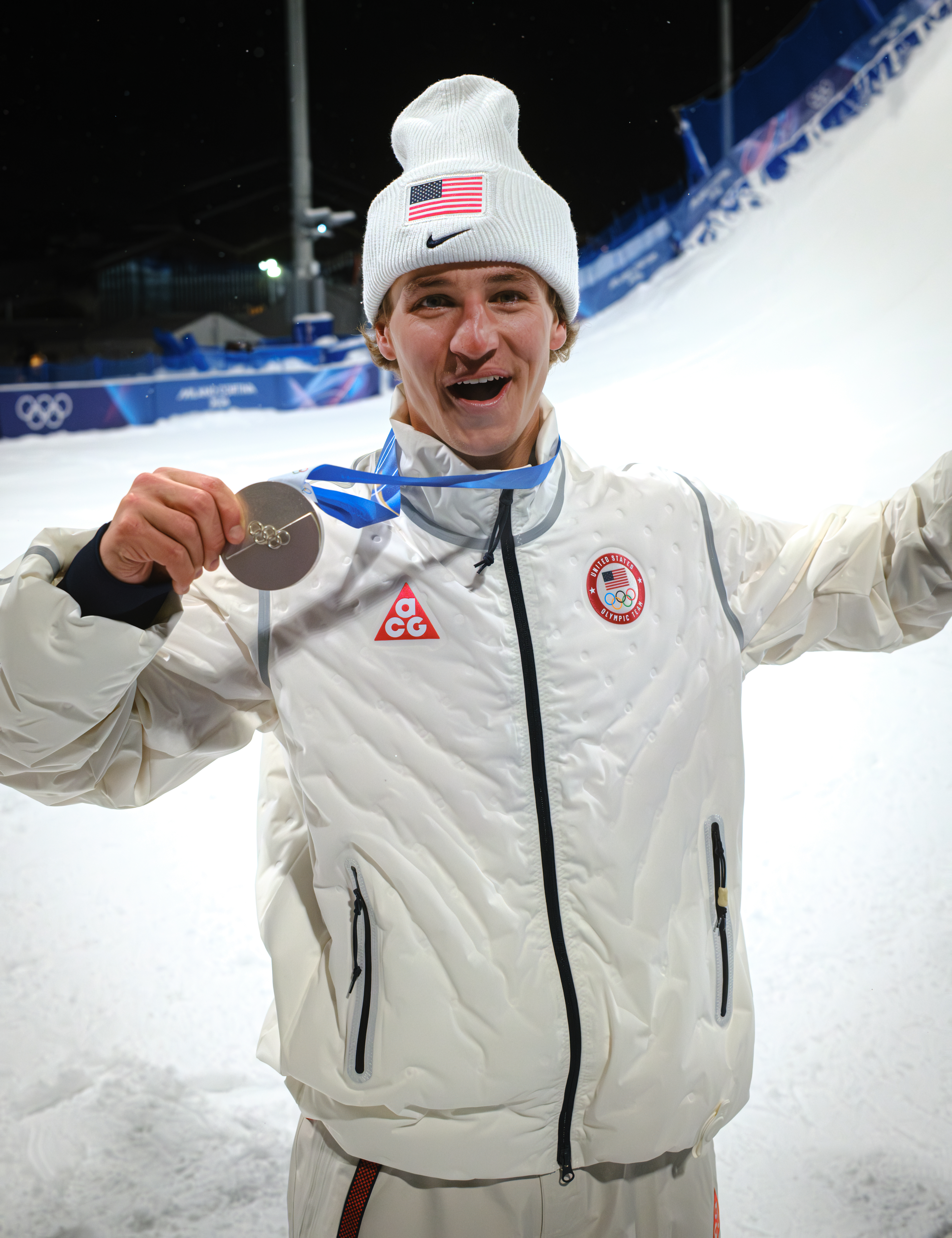 Forehand takes freeski big air silver as he and gold medal winner