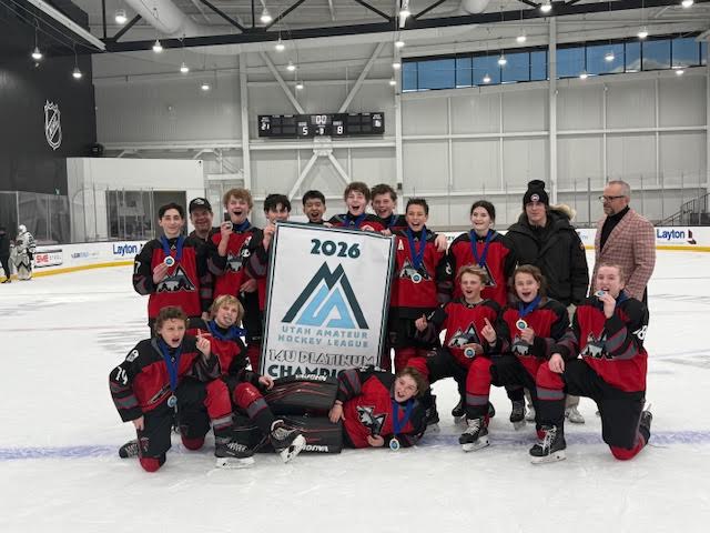 Ice Miners 14U team wins state championship