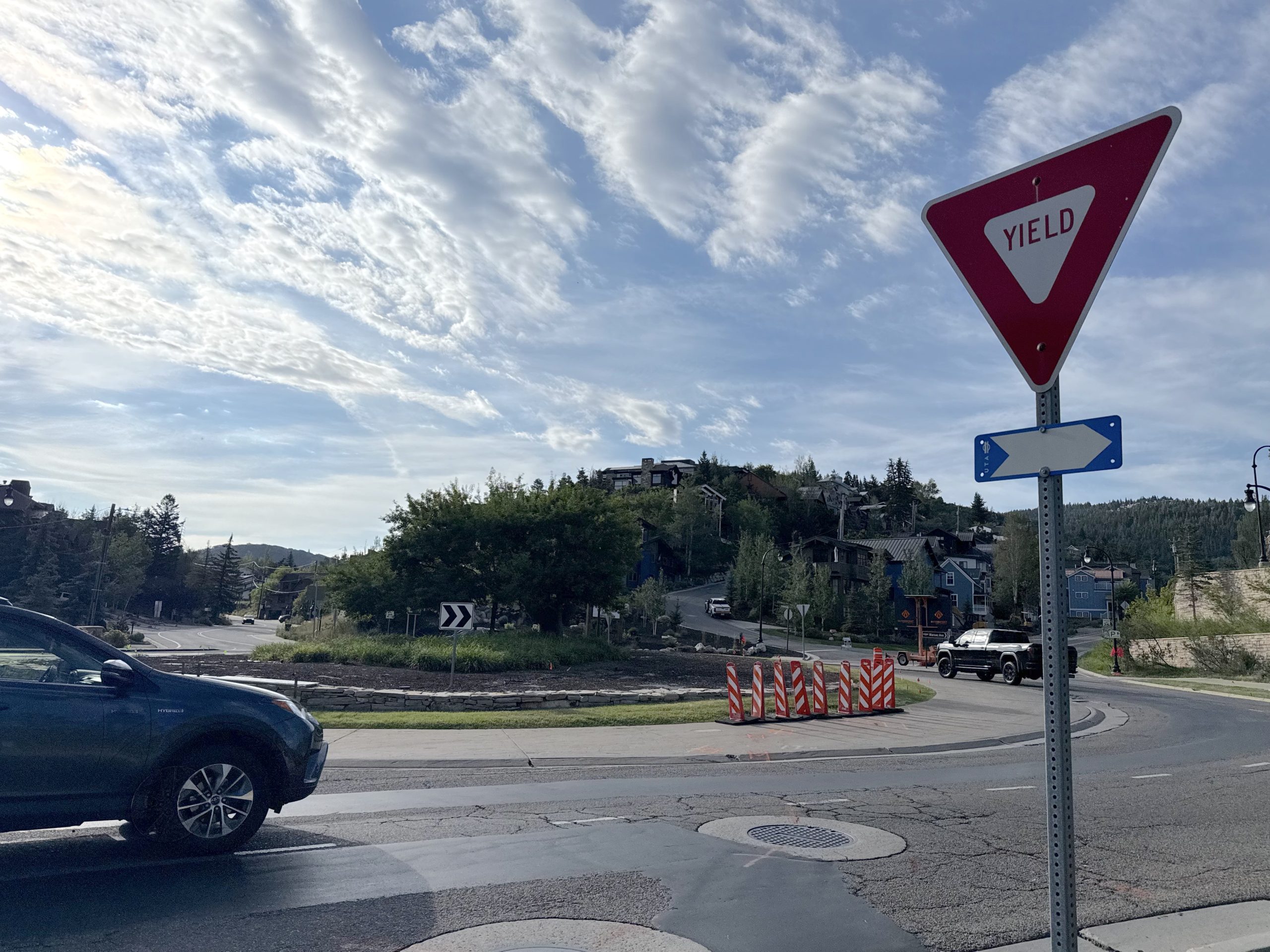 Park City road cases mount with drivers looking at phones, yielding issue at roundabout
