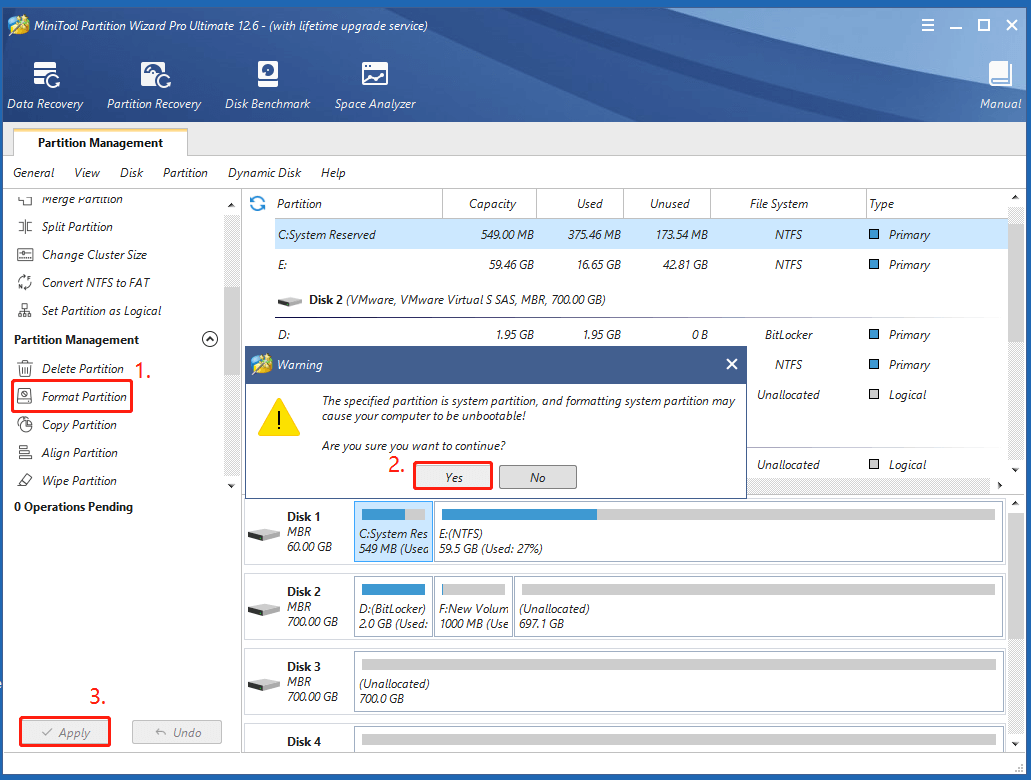 BitLocker Recovery Key Bypass: Can It Be & How to Do - MiniTool Partition Wizard (10) BitLocker Recovery Key Bypass: Can It Be & How to Do - MiniTool Partition Wizard (10)