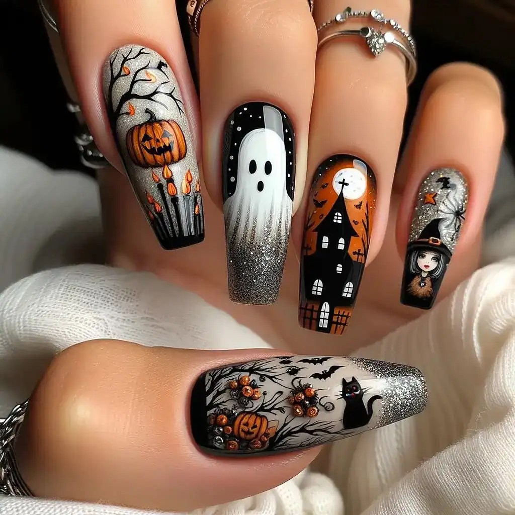 31 creepy-cool halloween nail ideas to rock this october