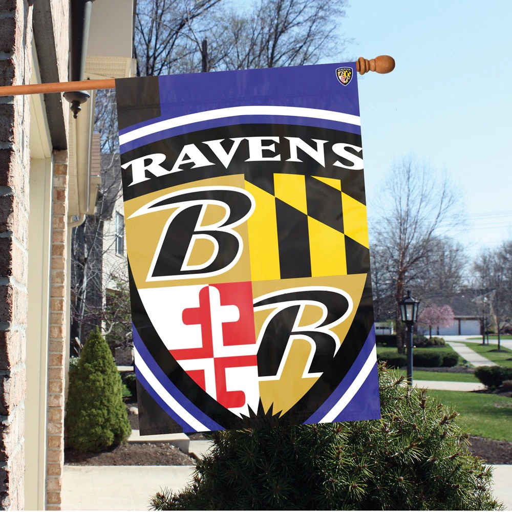 Webbaltimore events & things to do | visit baltimore by category by date writing + wandering: Baltimore Ravens Bold Logo Banner Flag