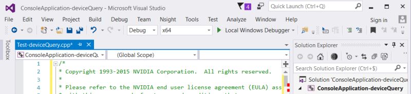 Checking Cuda Installation In Ms Visual Studio 2015 - High Quality Space Photo - Mobile