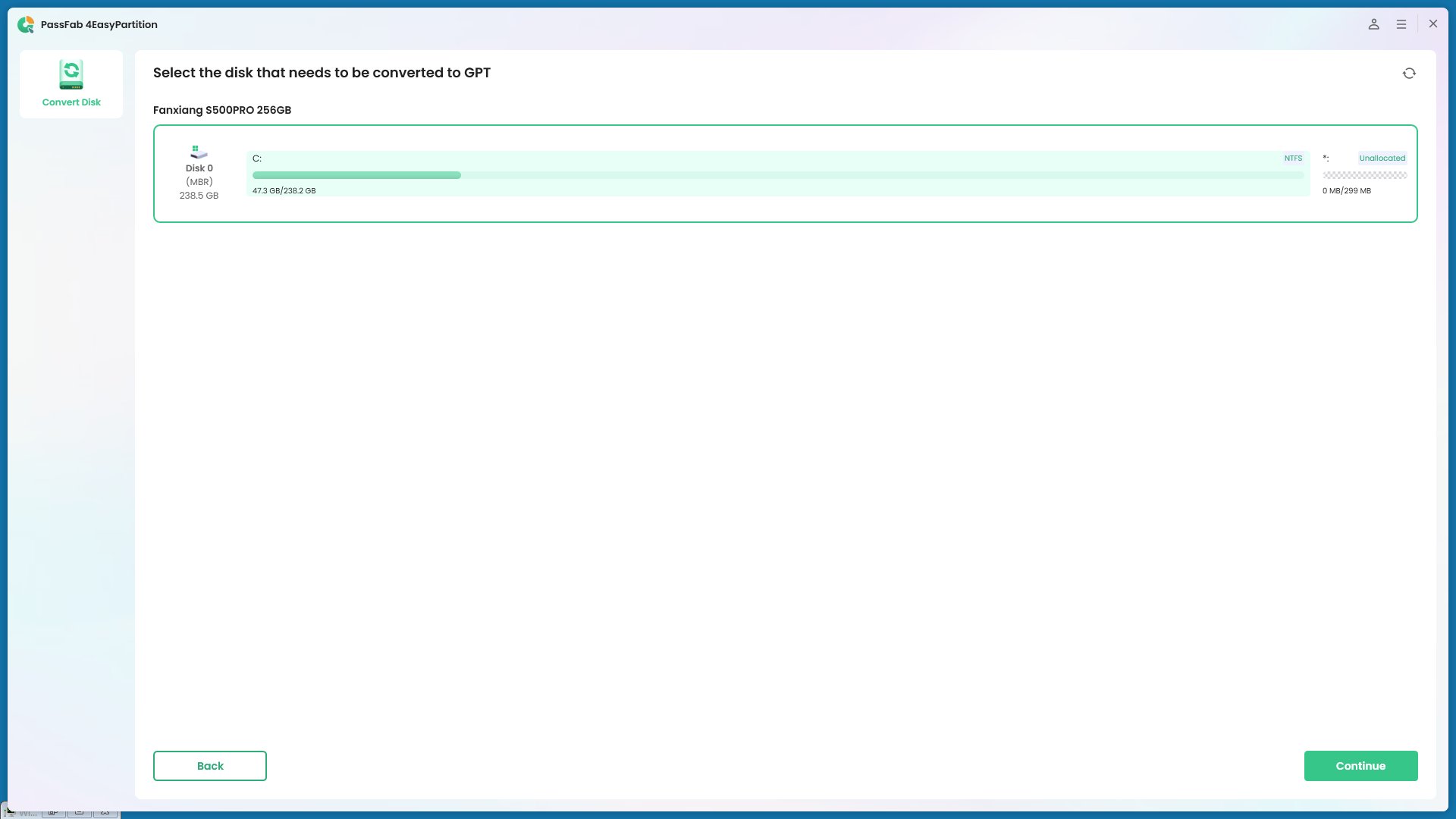 Pas de perte de données!Convertir facilement MBR en GPT Windows 11/10/8/7 (5) Pas de perte de données!Convertir facilement MBR en GPT Windows 11/10/8/7 (5)