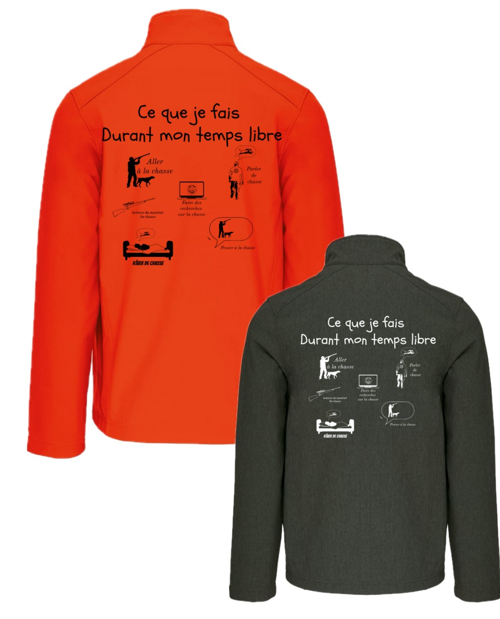 Veste Softshell ce que je fais durant mon temps libre