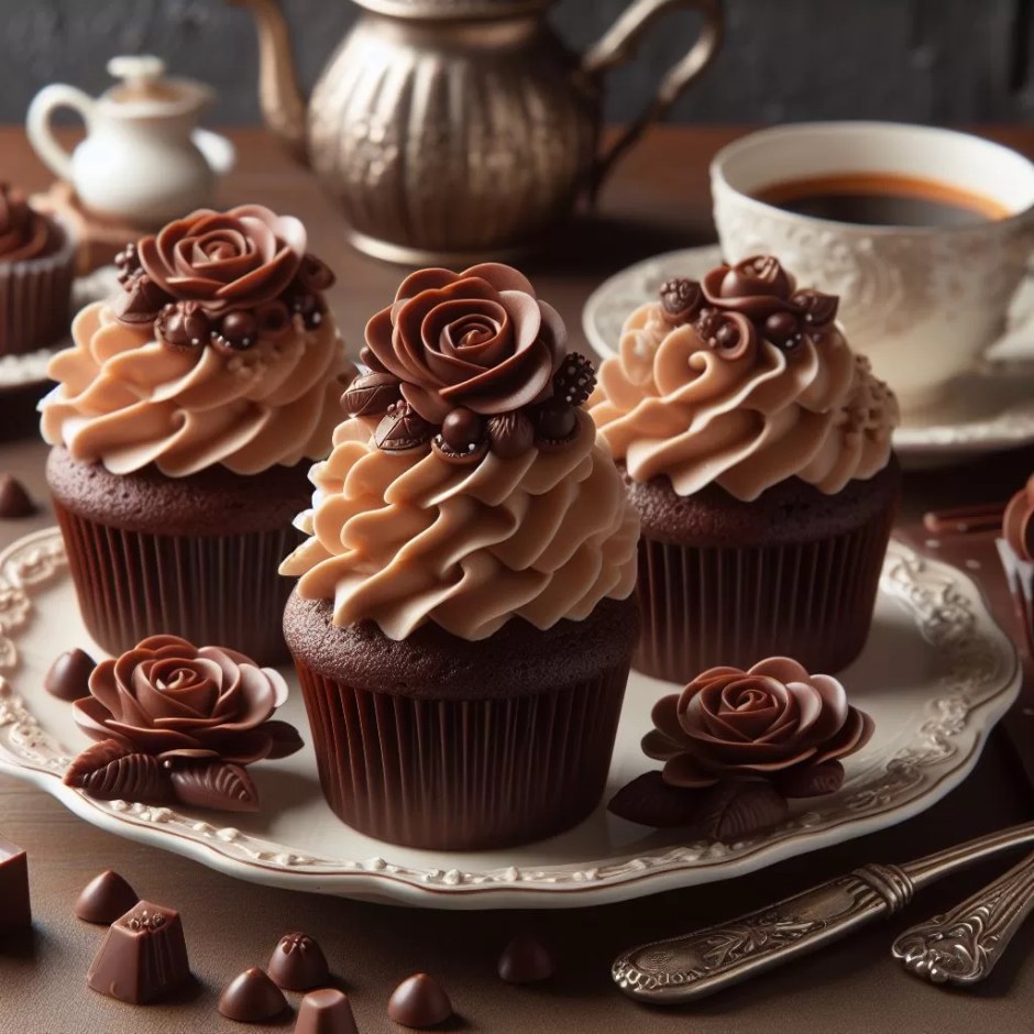 Deliciosos Cupcakes de Chocolate: Receta Fácil