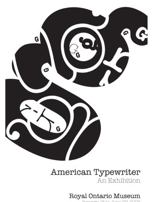 American Typewriter Poster