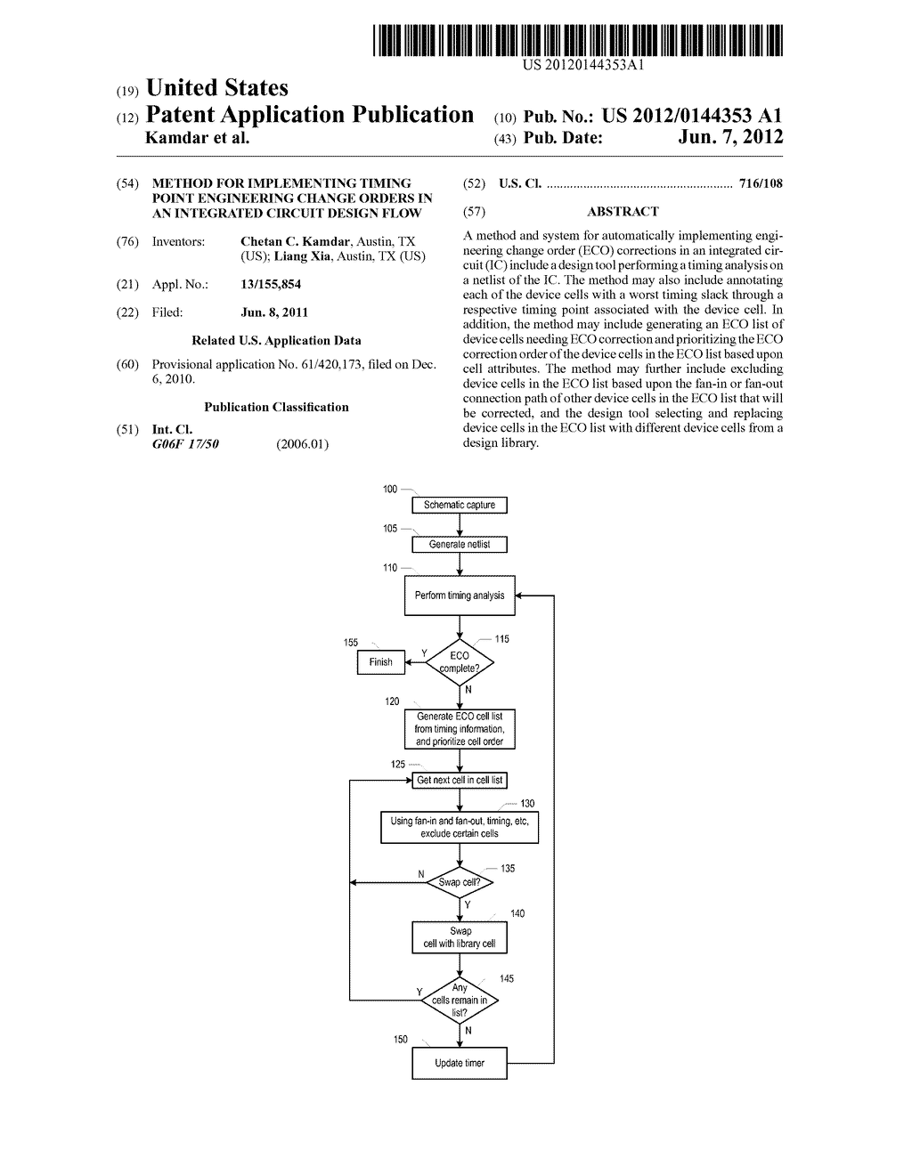 Method For Implementing Timing Point Engineering Change