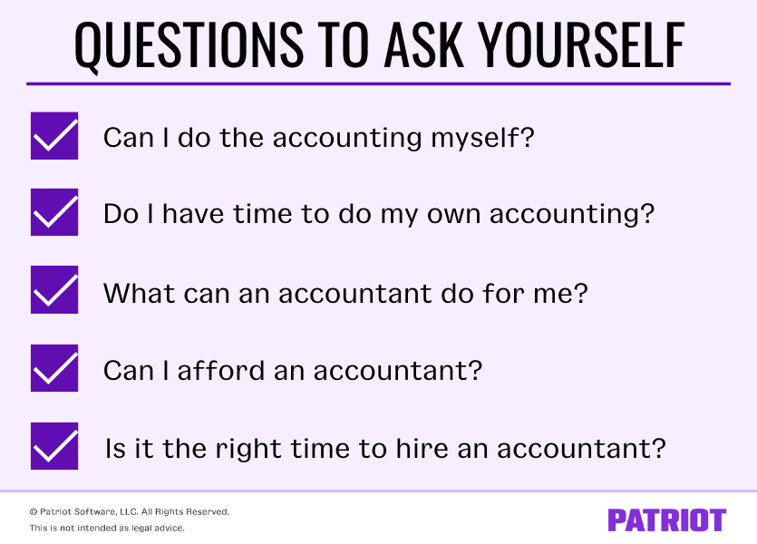 What it takes to do your own taxes. Do I Need An Accountant For My Business 5 Questions To Ask