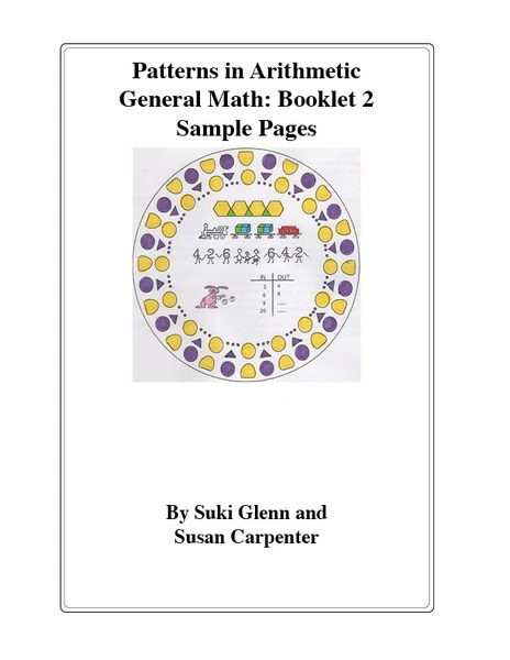 General Math Booklet 2 Sample Pattern Press