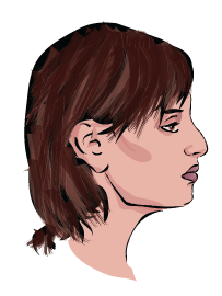 Vector portrait