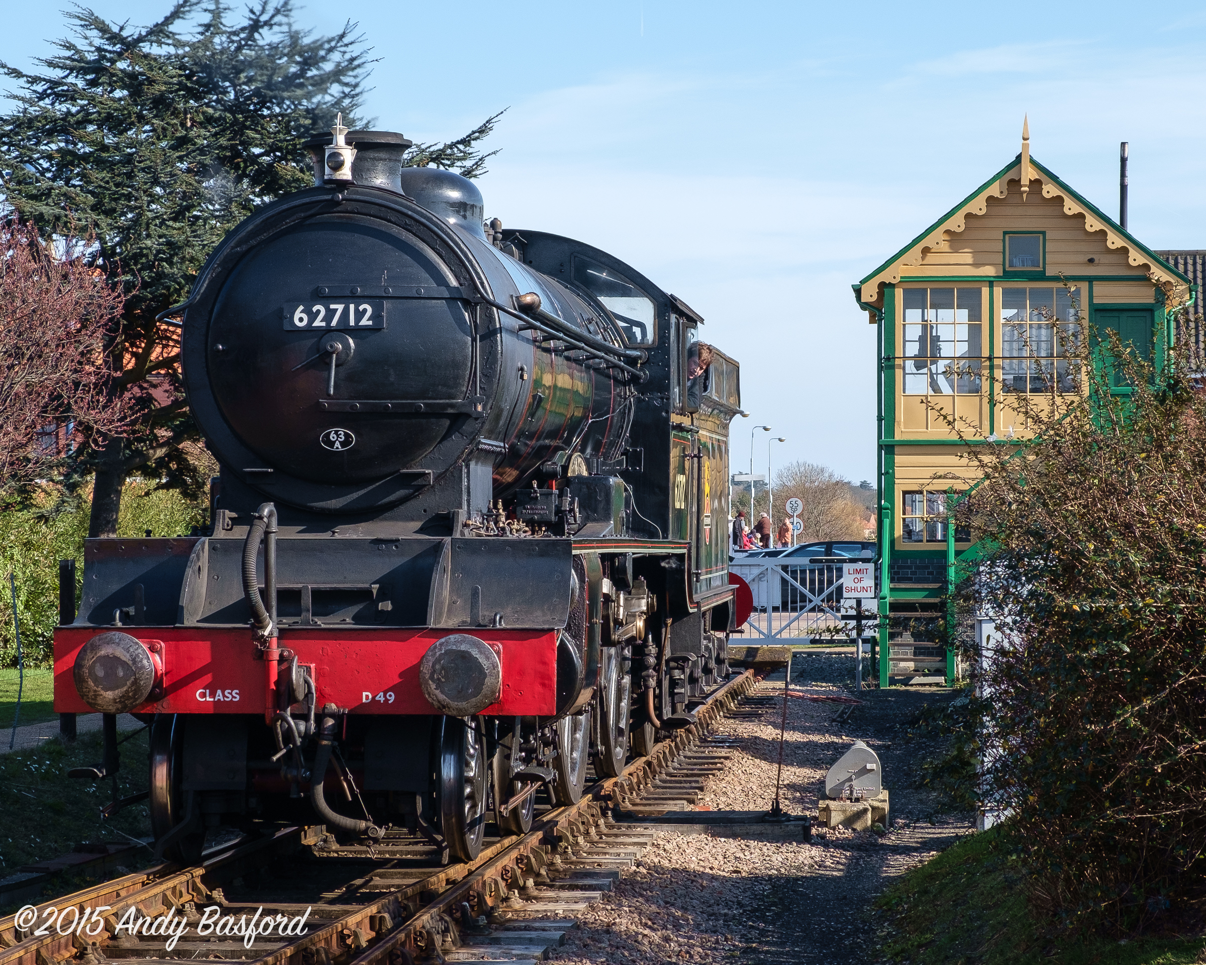 LNER class D49 4-4-0 62712 MORAYSHIRE-20150306 (North Norfolk Railway)
