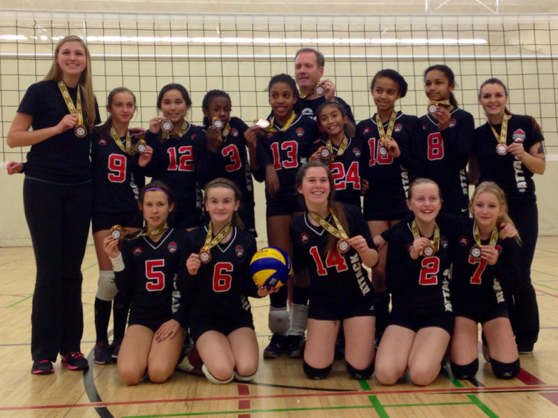 Durham Attack 13U Heat Wins Bronze at the 13U OVA Scarborough University’s Girls Tournament