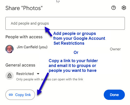 using-google-share