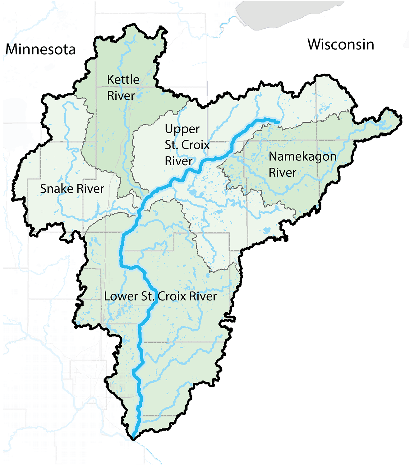 St Croix River Contour Map Saint Croix Maps NVHJ St Croix 14 