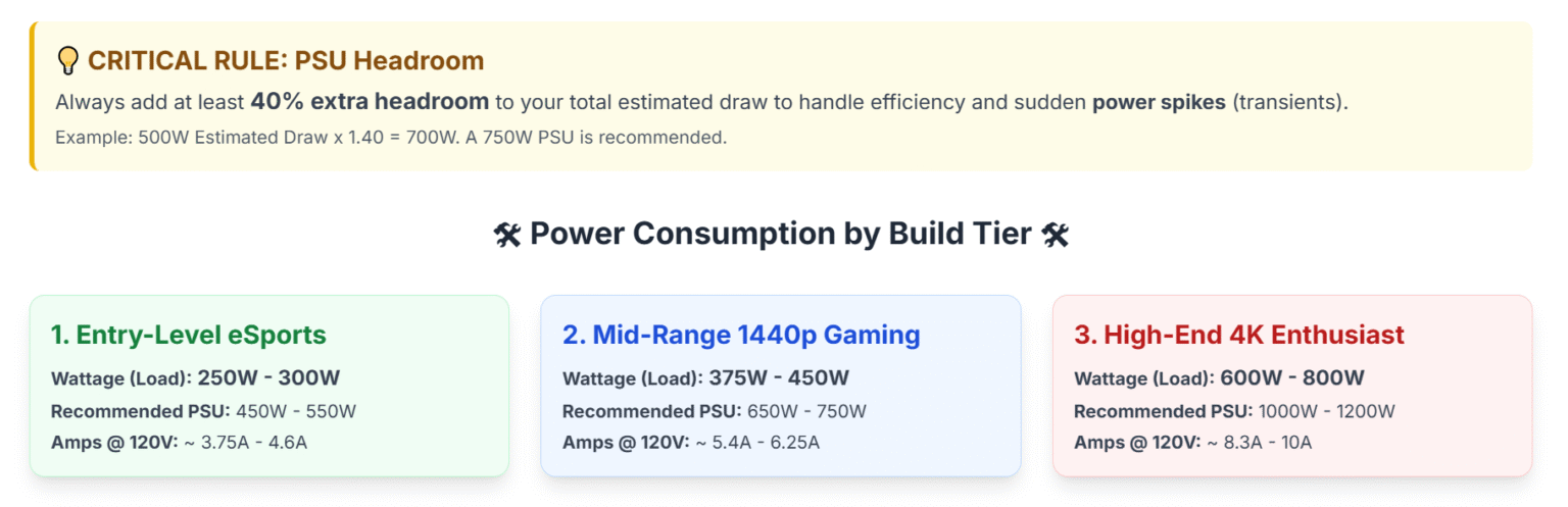 How Many Amps Watts Does A Gaming PC Use How Much Electricity Does A Image 1 1536x497 