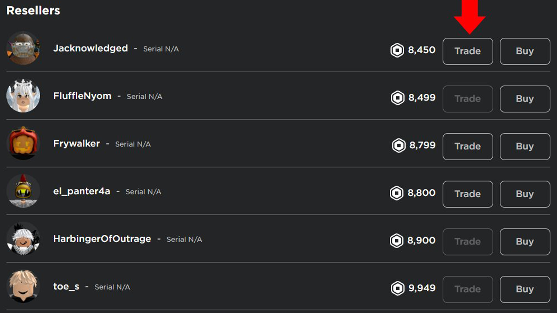 New Roblox Trading Feature Makes It Easier To Exchange Items Roblox Trading Menu 
