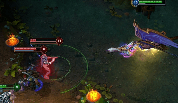 A champion in league of legends. League Of Legends Champion Review Aatrox The Darkin Blade Pcgamesn