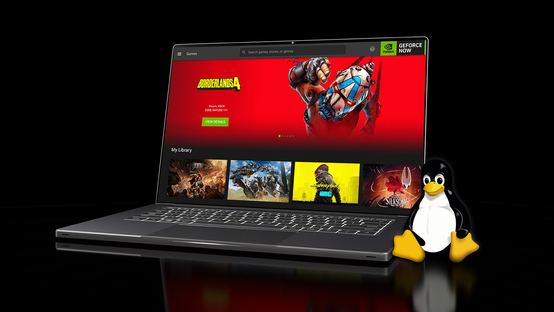 Nvidia GeForce Now App For Linux Desktops Is Available This Week Along GeForce Now On Linux Laptop 