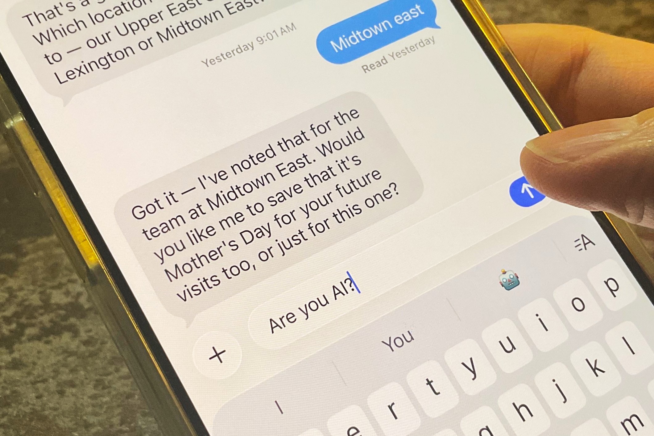 I was duped by an AI customer service bot and I hate it