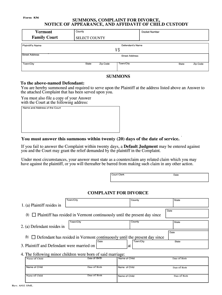 divorce summons form 2020 2022 fill and sign printable template online us legal forms