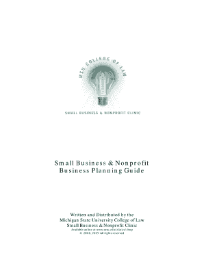 Fill In The Blank Nonprofit Business Plan Fill Online Printable Fillable Blank Pdffiller