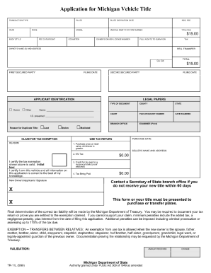 It also helps to know where to find a good quality vessel. Michigan Vehicle Bill Of Sale Form Templates Fillable Printable Samples For Pdf Word Pdffiller