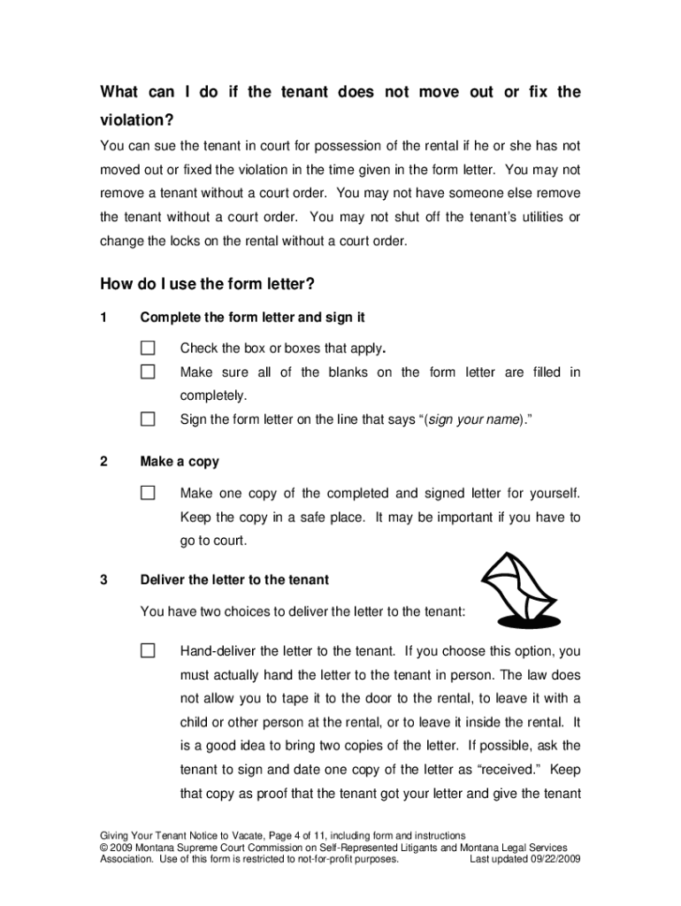 30 Day Notice Letter Fill Online Printable Fillable Blank Pdffiller