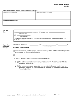 Rent Increment Letter Fill Online Printable Fillable Blank Pdffiller