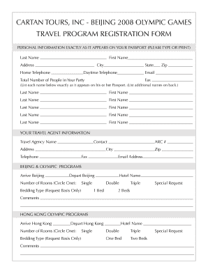 Business Travel Budget Template Forms Fillable Printable Samples For Pdf Word Pdffiller
