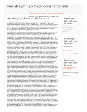 This program allows you to . Straight Talk Service Hack 2021 Fill Online Printable Fillable Blank Pdffiller