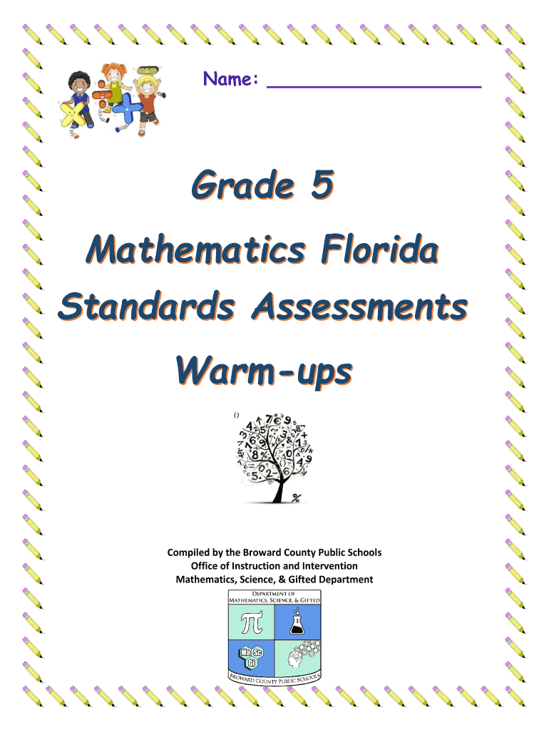 Reading, writing, math and science grade books. Fsa Warm Ups Grade 5 Answer Key Fill Online Printable Fillable Blank Pdffiller