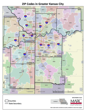 2010 2026 Form MARS ZIP Codes In Greater Kansas City Blank Fillable 387639711.