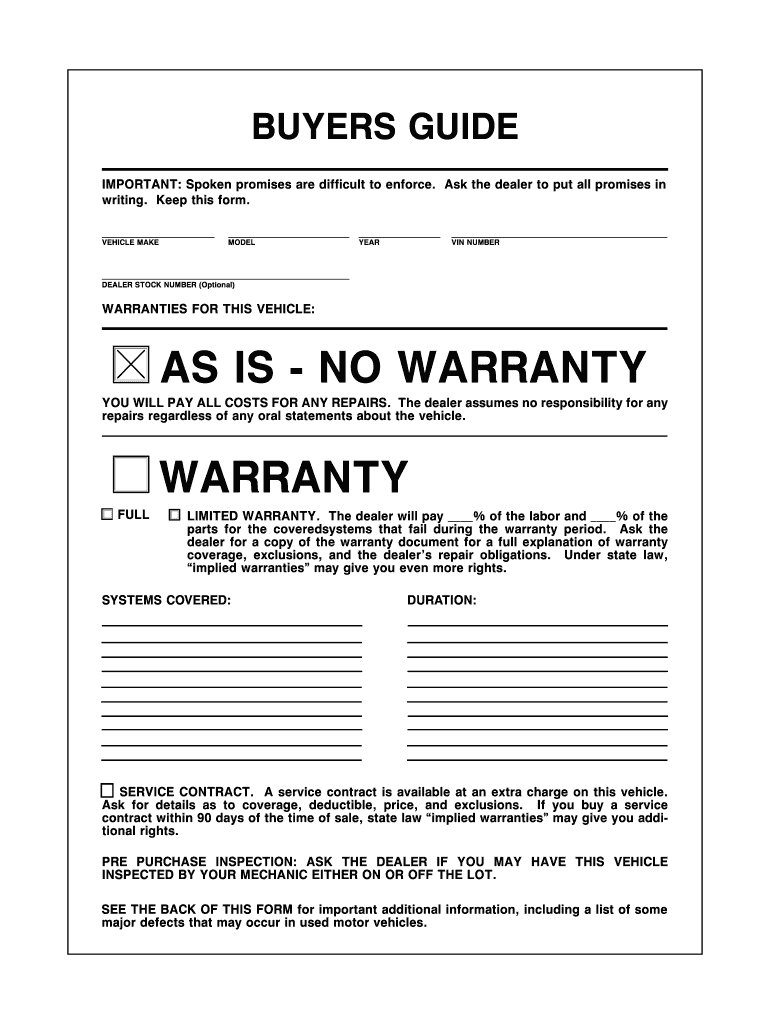 Buyers guide pdf: fill out & sign online