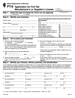 Check out this list of 14 of the best free online games. Fillable Online Pt 8 Application For Pull Tab Manufacturer S Supplier S License Pull Tabs Jar Games Fax Email Print Pdffiller