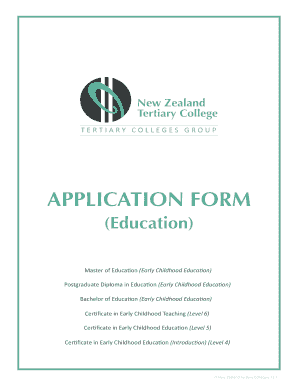 Online early childhood education platform big g is the first and only of its kind in new zealand. Fillable Online Login Nztertiarycollege Application Form Education New Zealand Tertiary College India Login Nztertiarycollege Fax Email Print Pdffiller