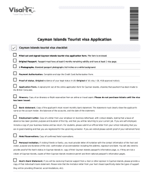 Fillable Online cayman-islands visahq Cayman Islands ...