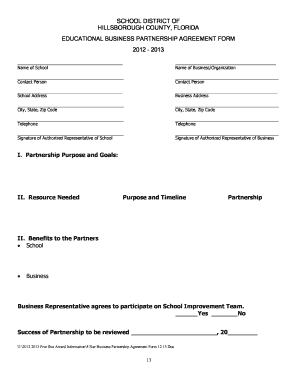 26 Printable Partnership Agreement Form Templates Fillable Samples In Pdf Word To Download Pdffiller