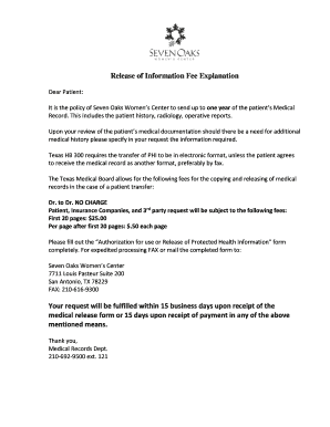fillable online parke hedges and seven oaks womens center and contact form fax email print - pdffiller on seven oaks women's center 7711 louis pasteur dr