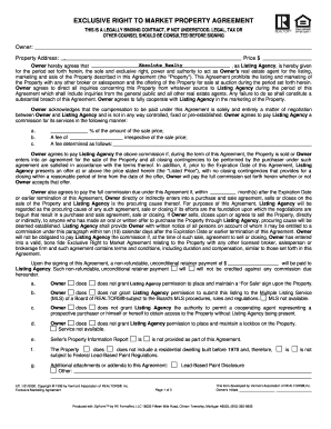 6 Printable Exclusivity Agreement Template Word Forms Fillable Samples In Pdf Word To Download Pdffiller