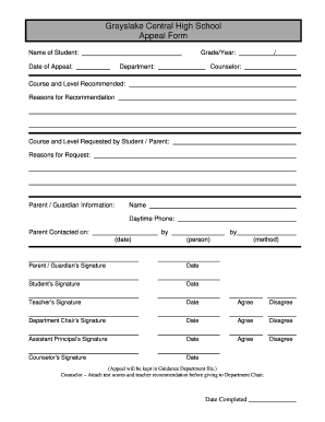 19 Printable Appeal Letter For School Forms And Templates Fillable Samples In Pdf Word To Download Pdffiller